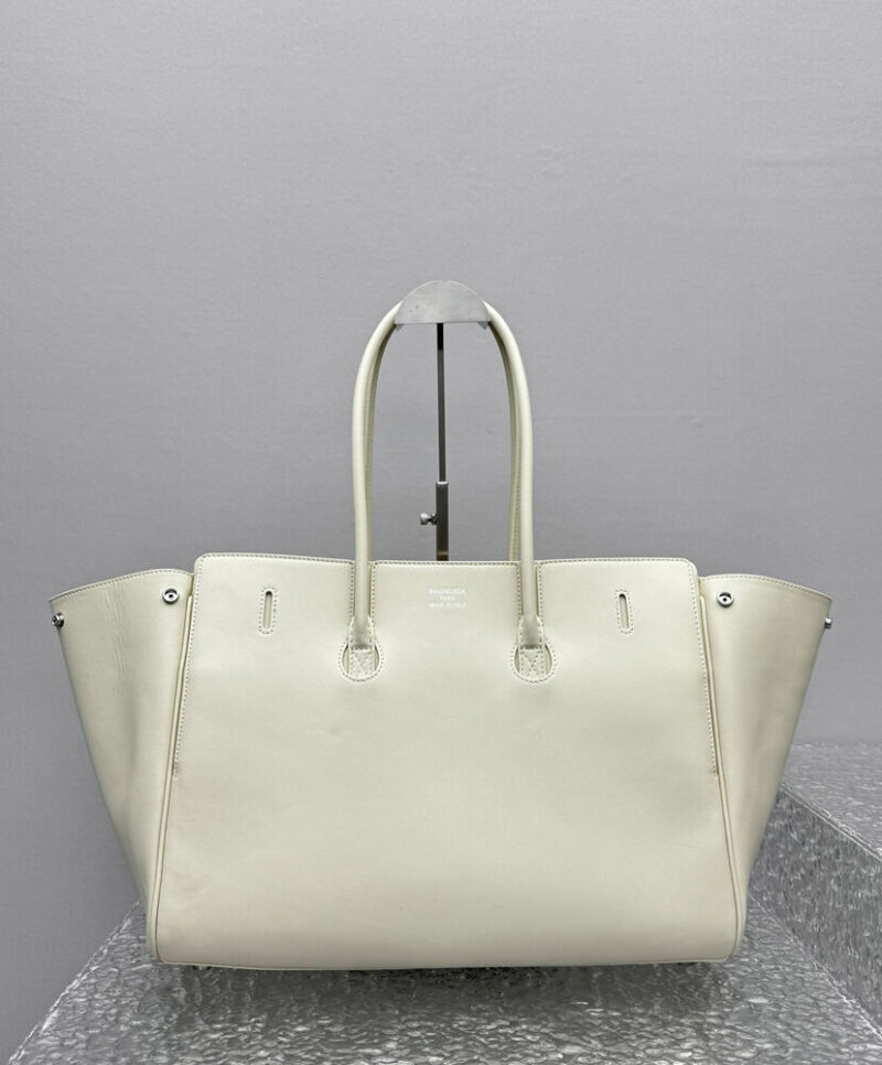Balenciaga Bel Air Medium Carry All Bag Cream